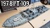 Lindberg Pt-109 Motorized U. S. Navy Torpedo Boat Model Kit 1/32 Scale Built Ship